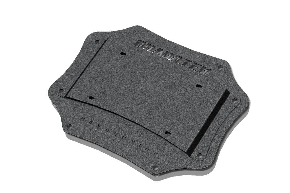 CrawlTek Tailgate Plate / License Plate Relocation | Jeep Wrangler JK - Trucks R Us