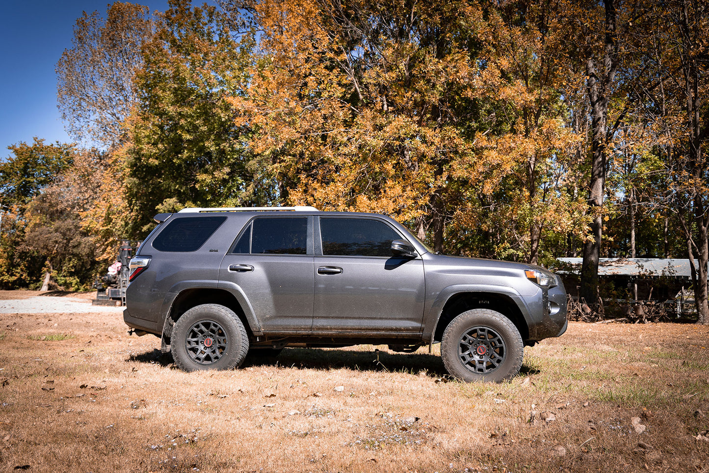 Rough Country (764RED) 2 Inch Lift Kit | Red Spacers | Toyota 4Runner 2WD/4WD (2010-2024)