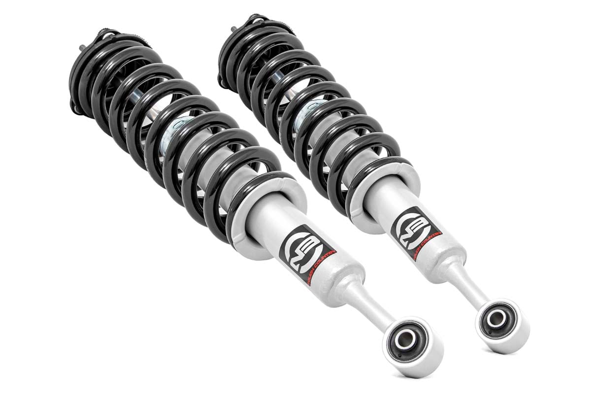 Rough Country (501075_A) N3 Leveling Struts | 2 Inch | Loaded Strut | Toyota Tacoma 2WD/4WD (05-23)