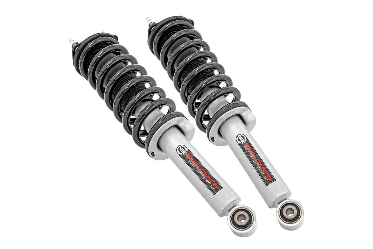 Rough Country (501077) N3 Leveling Struts | 2 Inch | Loaded Strut | Chevy/GMC Canyon/Colorado (15-22)