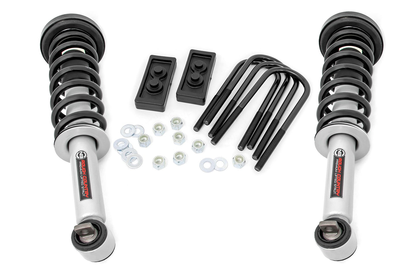Rough Country (51028) 2.5 Inch Lift Kit | Ford F-150 Tremor 4WD (2021-2023)