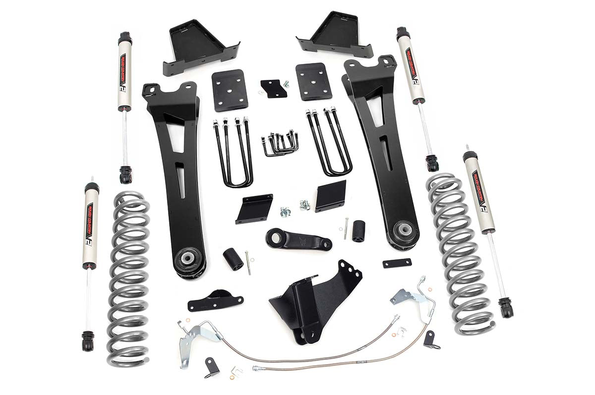 Rough Country (54270) 6 Inch Lift Kit | Diesel | Radius Arm | OVLD | V2 | Ford F-250 Super Duty (15-16)
