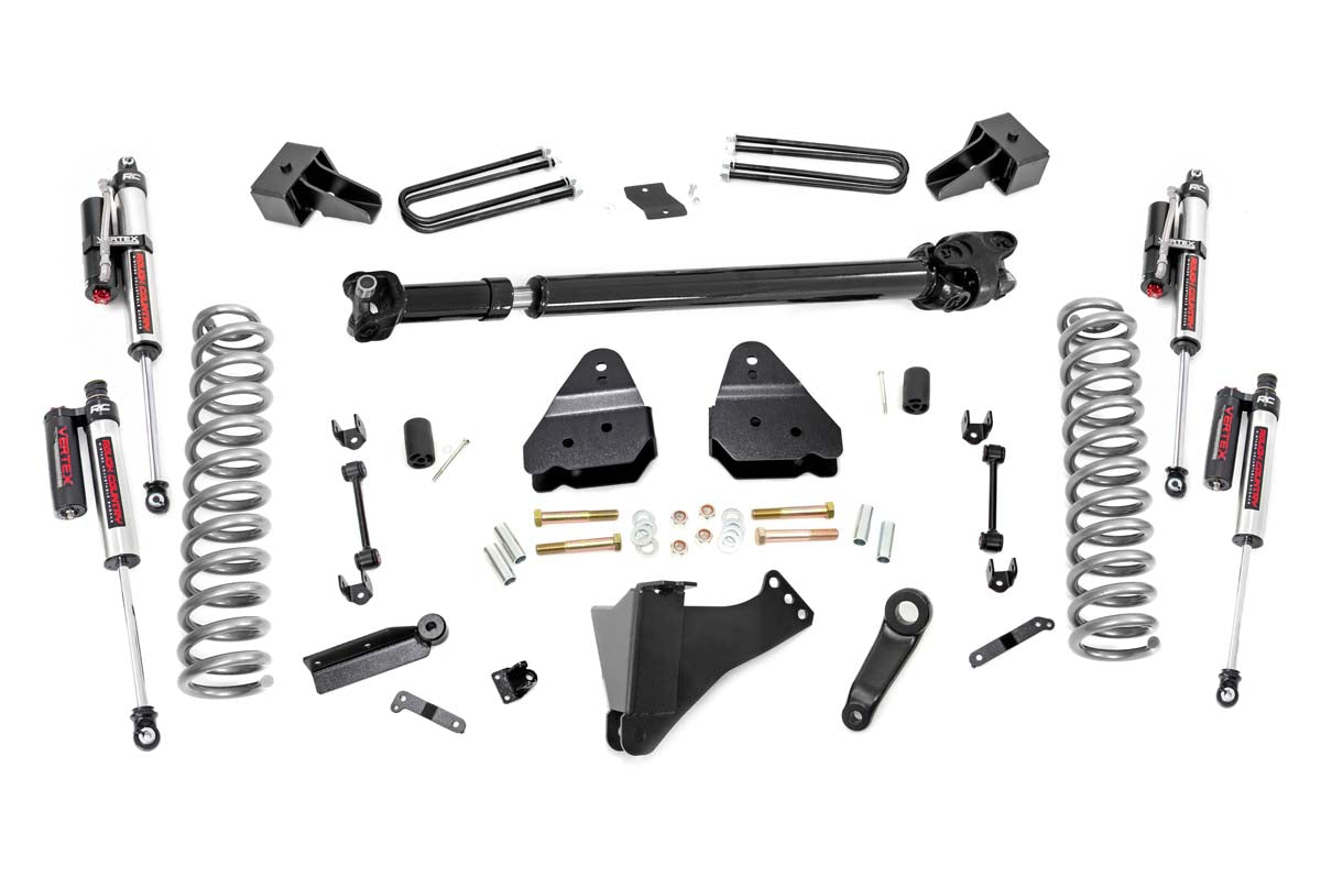 Rough Country (55951) 4.5 Inch Lift Kit | DRW | FR D/S | Vertex | Ford F-350 Super Duty 4WD (17-22)