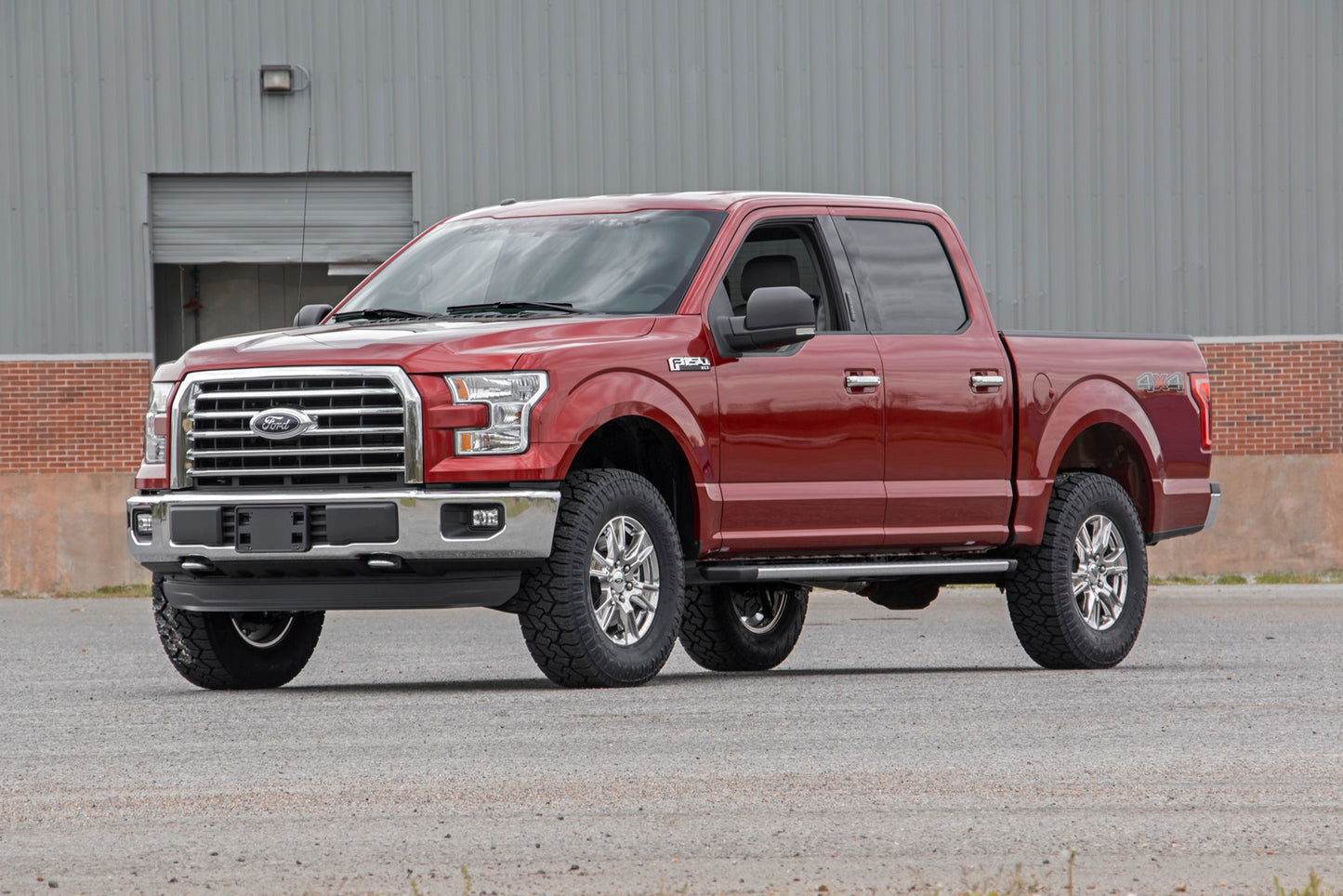 Rough Country (56930) 2 Inch Lift Kit | Alum Spacer | Ford F-150 2WD/4WD (2014-2020)