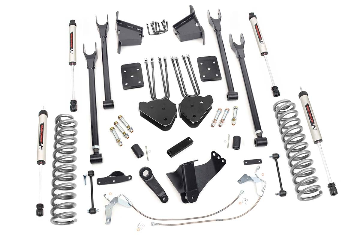Rough Country (59270) 8 Inch Lift Kit | 4 Link | V2 | Ford F-250/F-350 Super Duty (08-10)