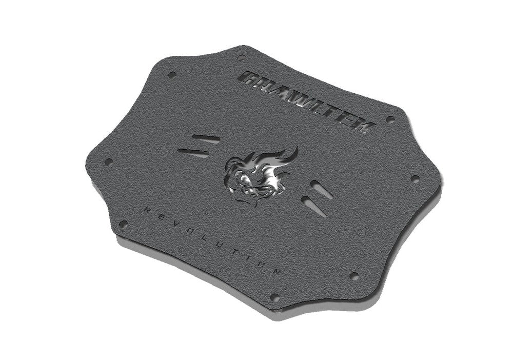 CrawlTek Tailgate Plate / License Plate Relocation | Jeep Wrangler JK - Trucks R Us