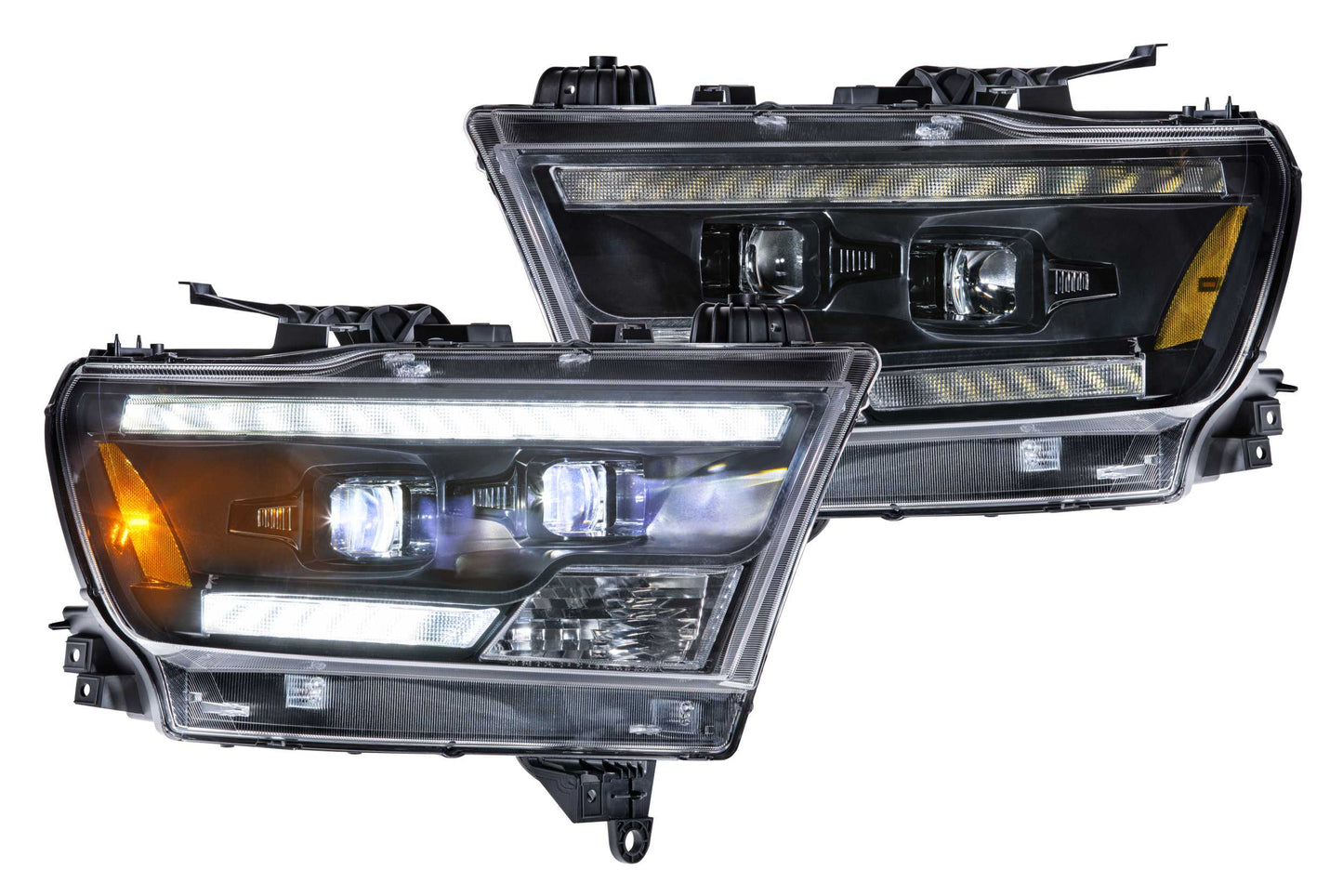 Morimoto XB Hybrid LED Headlights: Dodge Ram 1500 (19+) (Pair / ASM)