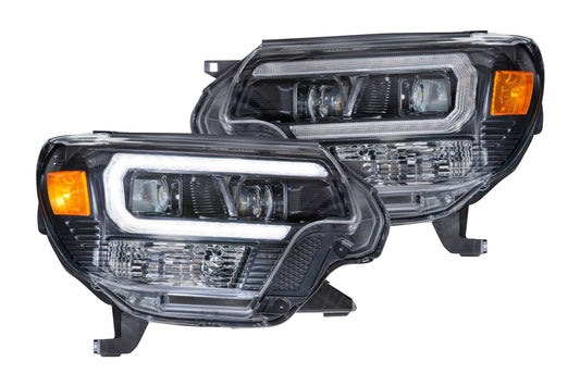 Morimoto XB Hybrid LED Headlights: Toyota Tacoma (12-15) (Pair / White DRL)
