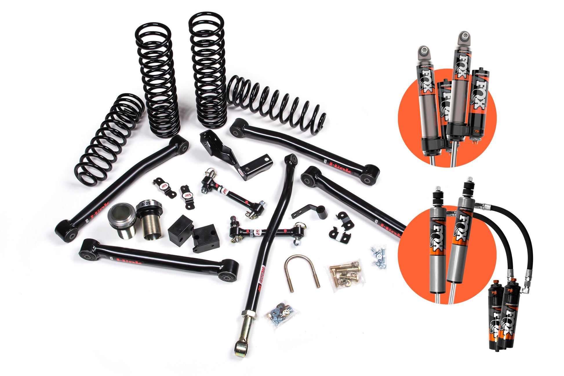 JKS 3.5" Lift Kit | J-Lander | Wrangler JK 4-Door - Trucks R Us