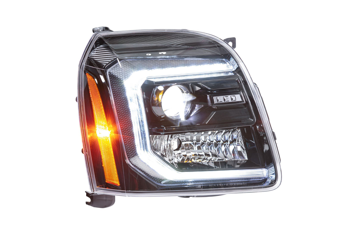 Morimoto XB Hybrid LED Headlights: GMC Yukon (07-14) (Pair / ASM)