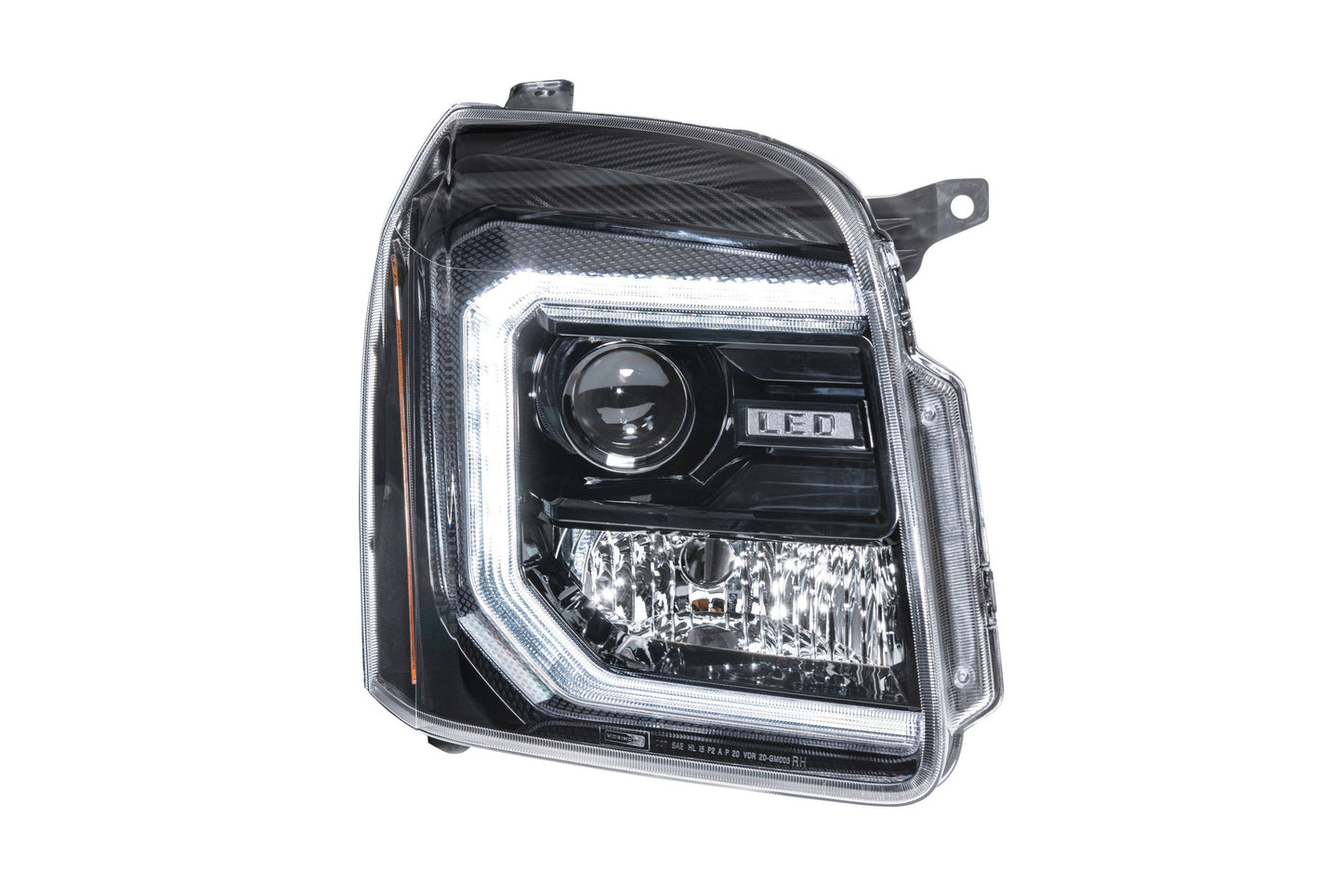 Morimoto XB Hybrid LED Headlights: GMC Yukon (07-14) (Pair / ASM)