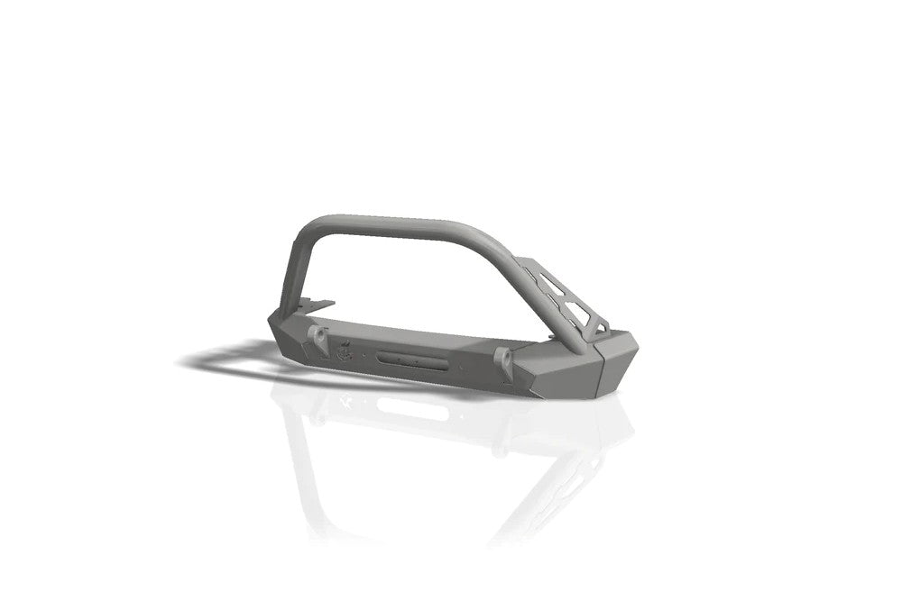 CrawlTek Inferno Front Winch Bumper with Flat Top Stinger | Jeep Wrangler JK/JL - Trucks R Us