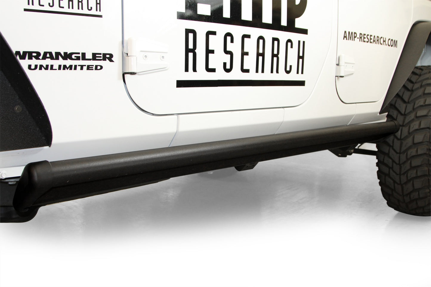 AMP Research 75122-01A PowerStep Electric Running Board - 07-18 Jeep Wrangler JK Unlimited, 4-Dr