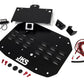 JKS Tailgate Vent Cover with License Plate and Camera Mount | Wrangler JL - Trucks R Us