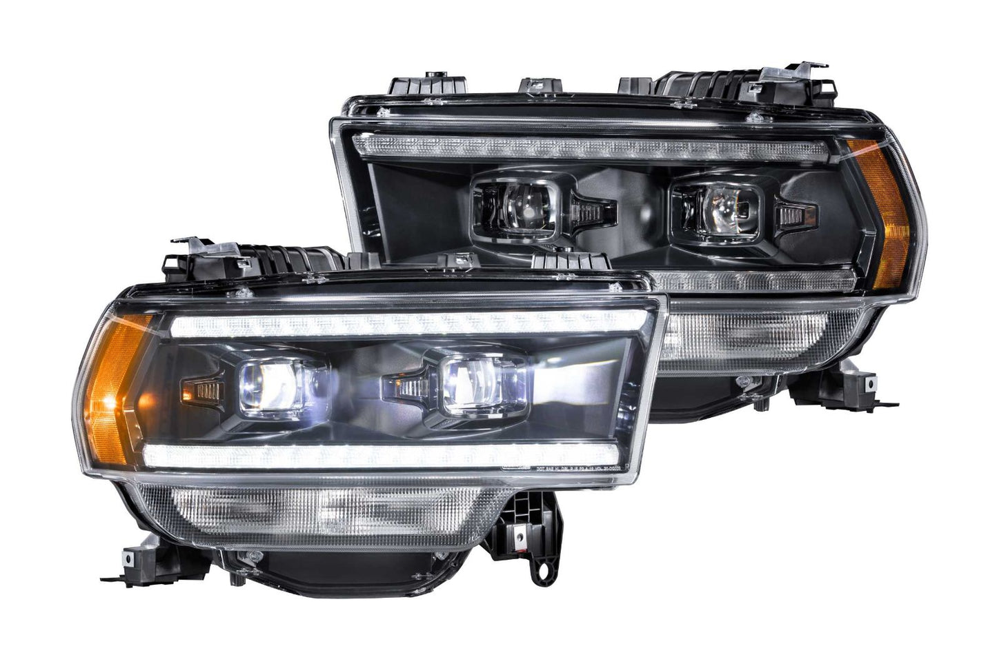 Morimoto XB Hybrid LED Headlights: Dodge Ram 2500/3500 HD (2019+) (Pair / ASM)