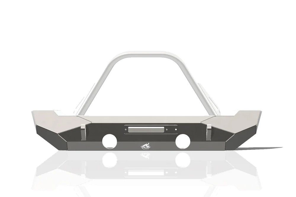 CrawlTek Pyro Mid-Width Front Winch Bumper | Jeep Wrangler JK - Trucks R Us