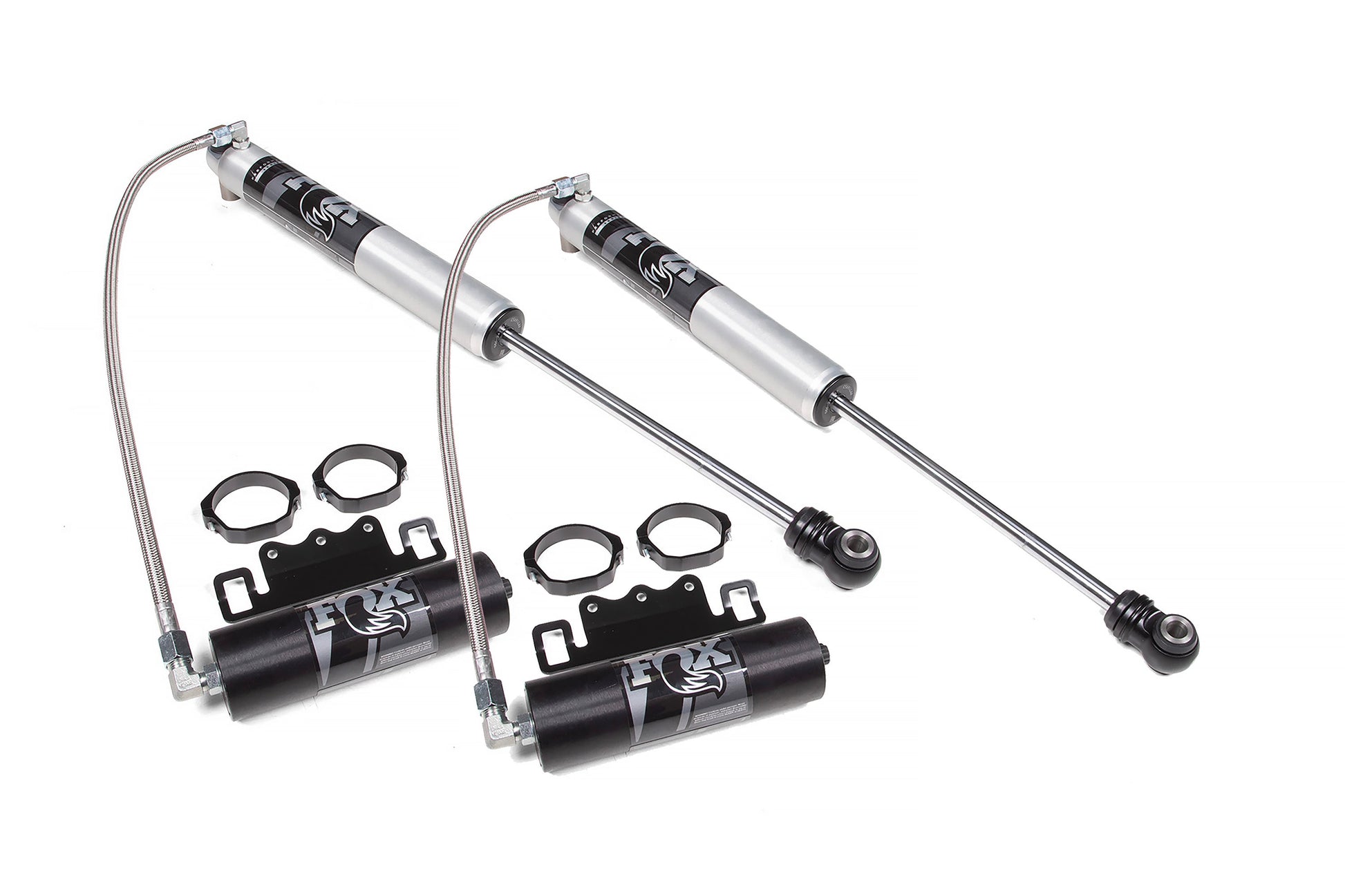 Fox Factory 2.0 Remote Reservoir Front Shocks - Pair | Performance Series | 2.5"-3.5" Lift | Jeep Wrangler JL - Trucks R Us