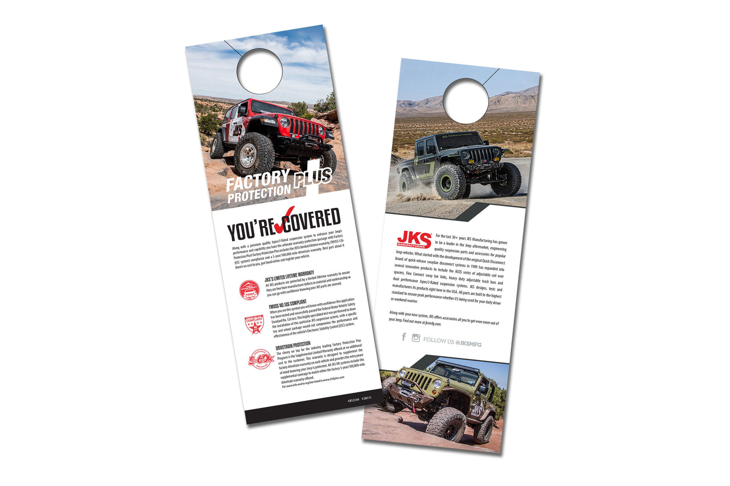 JKS JKS Hangtags 25pk - Trucks R Us