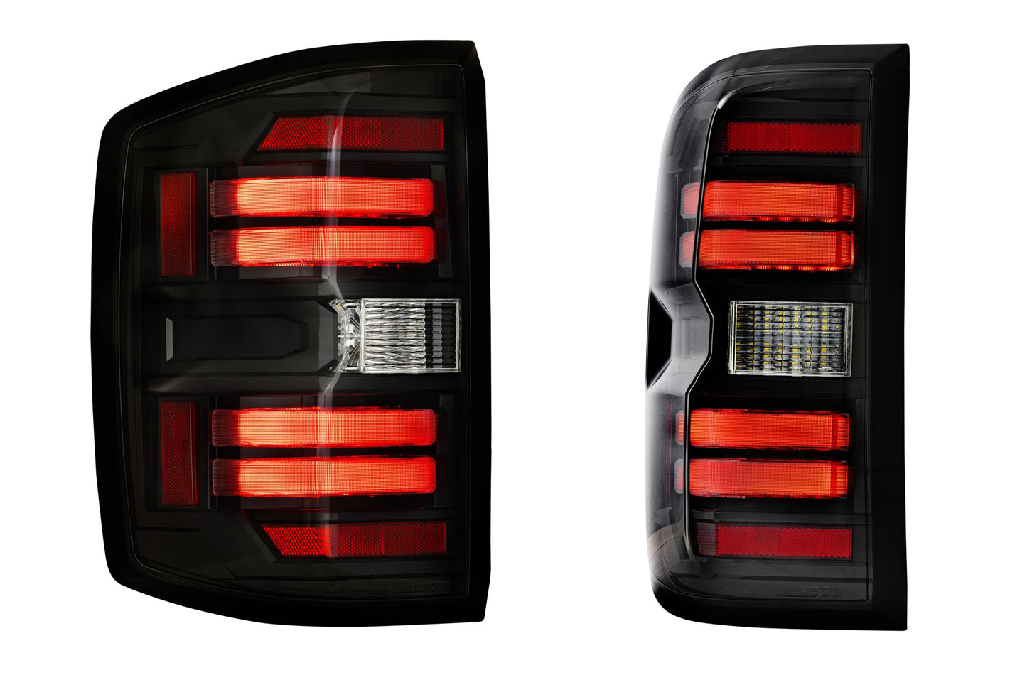 Morimoto XB LED Tail Lights: Chevy Silverado (14-19) (Pair / Smoked) (Gen 2)