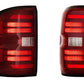 Morimoto XB LED Tail Lights: GMC Sierra 1500/2500/3500 (14-18) (Pair / Red)
