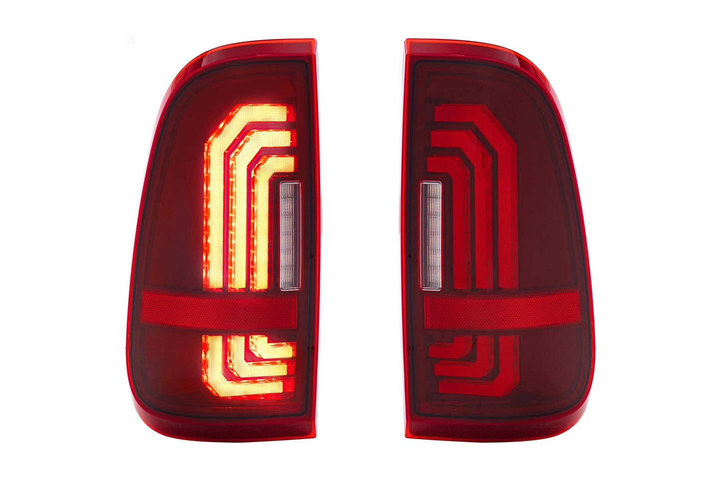 Morimoto XB LED Tails: Ford Super Duty (99-16) (Pair / Red)