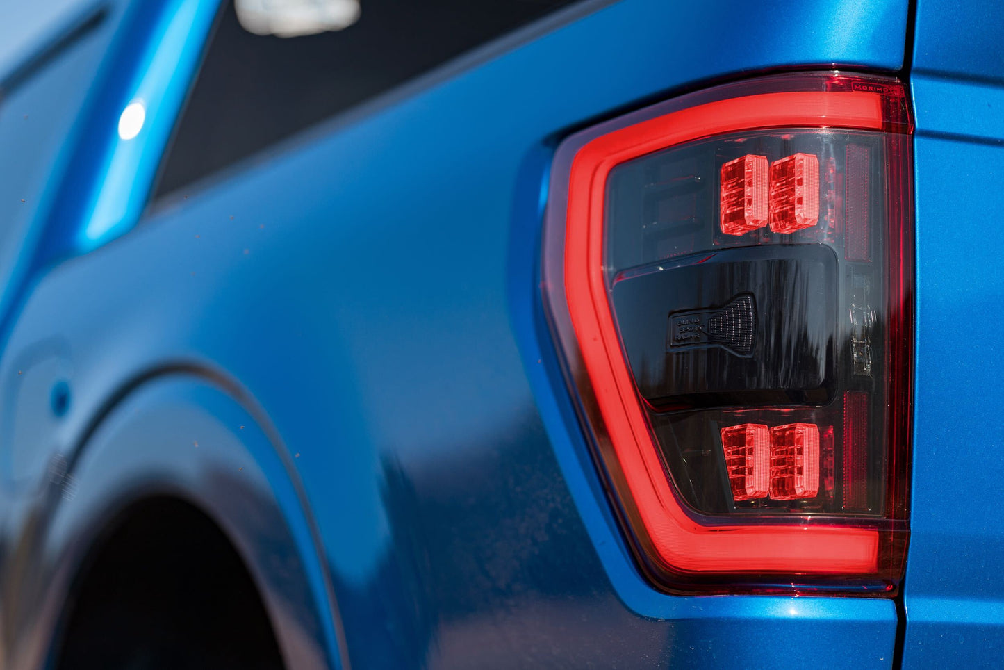 Morimoto XB LED Tail Lights: Ford F150 (2021+) (Pair / BLIS / Red)