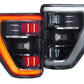 Morimoto XB LED Tail Lights: Ford F150 (2021+) (Pair / BLIS / Smoked)