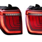 Morimoto XB LED Tail Lights: Toyota 4Runner (10-24) (Pair / Red) (Gen 2)