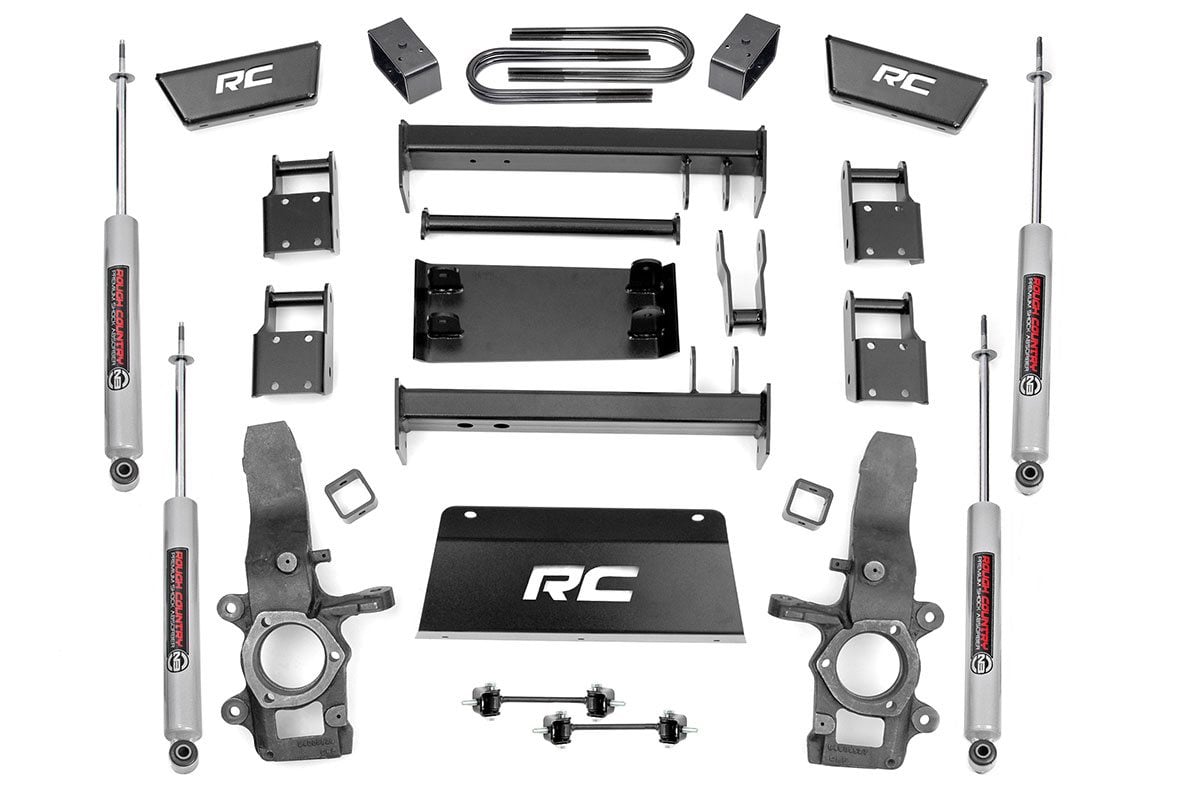 Rough Country (477.20) 4 Inch Lift Kit | Ford F-150 4WD (1997-2003)