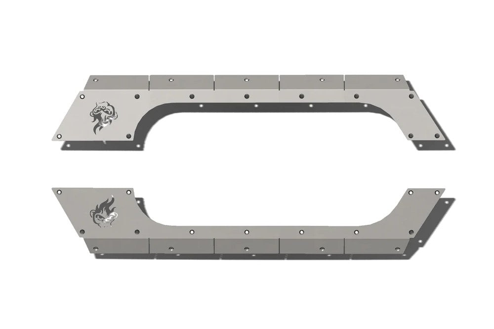 CrawlTek Rocker Body Cladding | Jeep Wrangler JK 2 Door - Trucks R Us