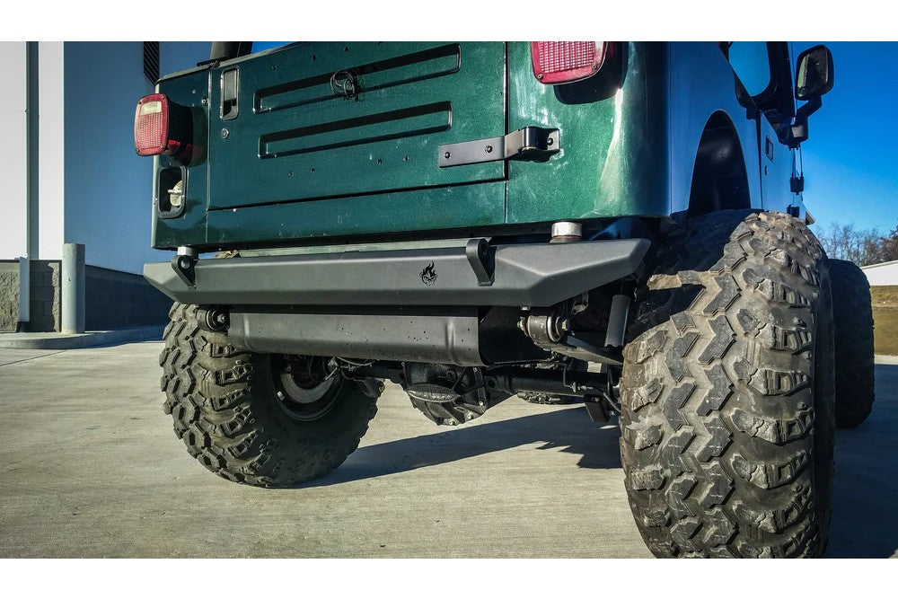 CrawlTek Pyro Mid-Width Rear Bumper | Jeep Wrangler CJ/YJ/TJ - Trucks R Us