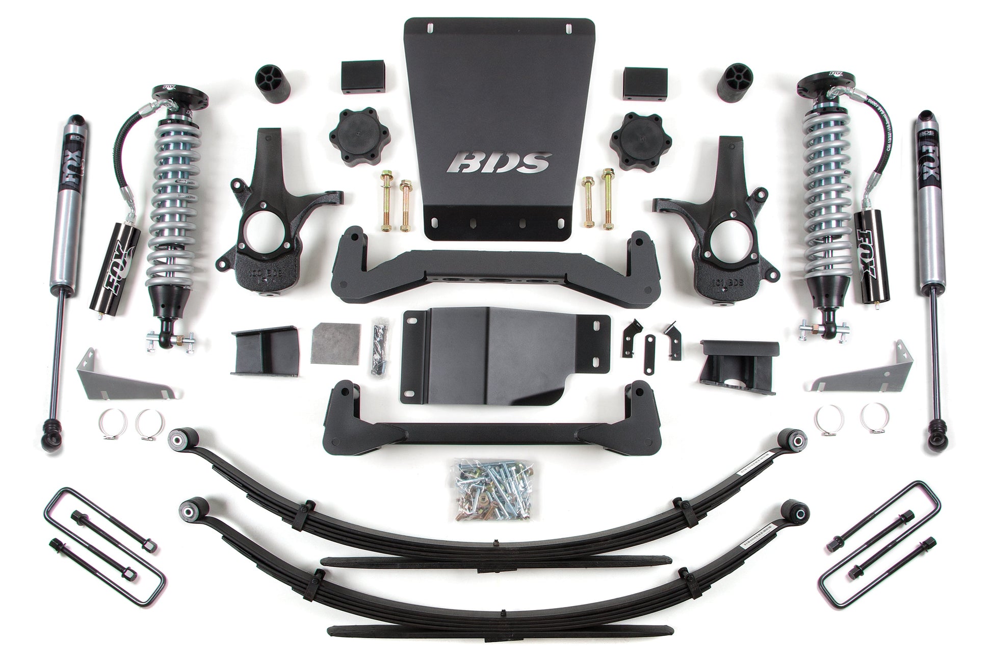 BDS Suspension 6 Inch Lift Kit | FOX 2.5 Coil-Over | Chevy Silverado or GMC Sierra 1500 (07-13) 4WD - Trucks R Us
