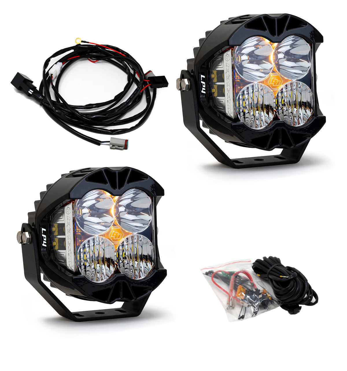 Baja Designs - 297803 - LP4 Pro LED Auxiliary Light Pod Pair (Universal)