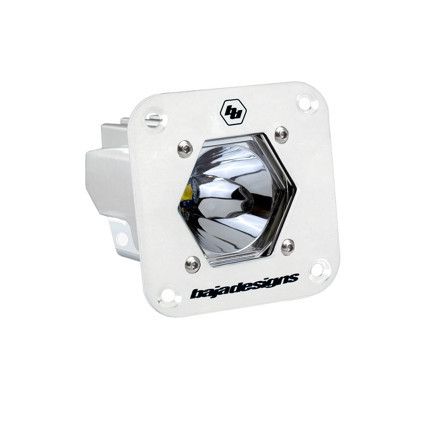 Baja Designs - 381001WT - S1 White Flush Mount Auxiliary Light Pod (Universal)