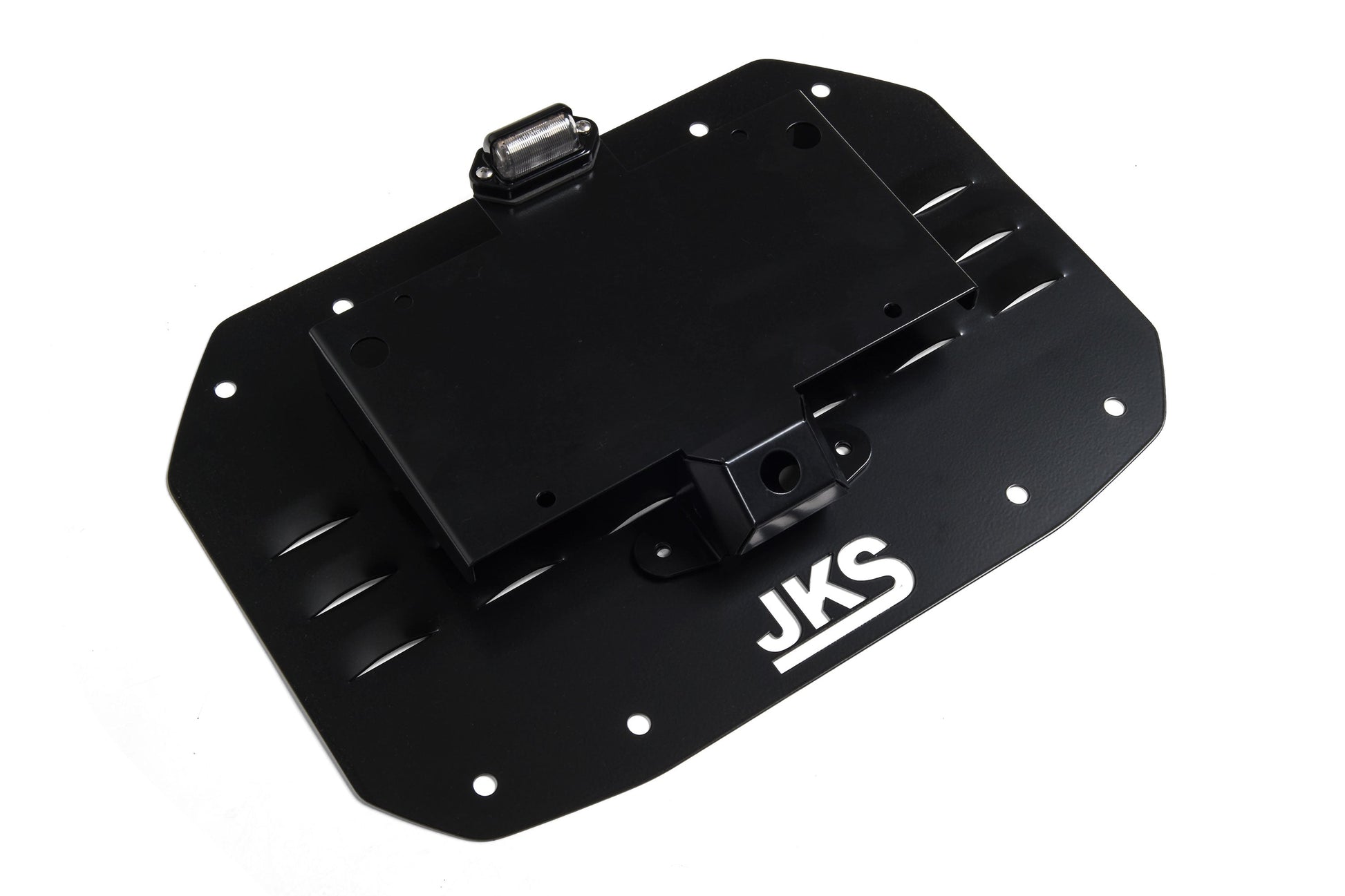 JKS Tailgate Vent Cover with License Plate and Camera Mount | Wrangler JL - Trucks R Us