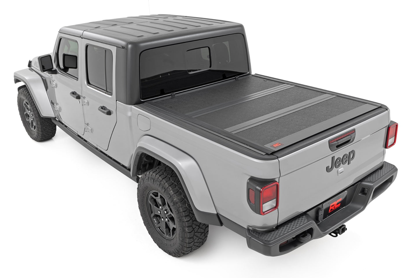 Rough Country (47620500A) Hard Low Profile Bed Cover | 5' Bed | Jeep Gladiator JT 4WD (2020-2024)