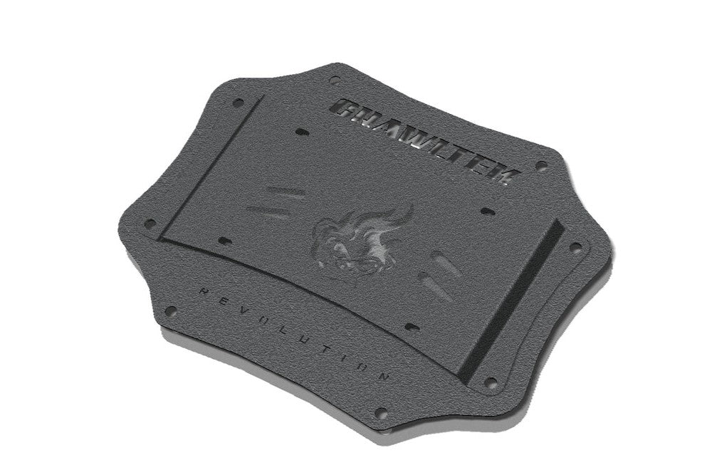CrawlTek Tailgate Plate / License Plate Relocation | Jeep Wrangler JK - Trucks R Us