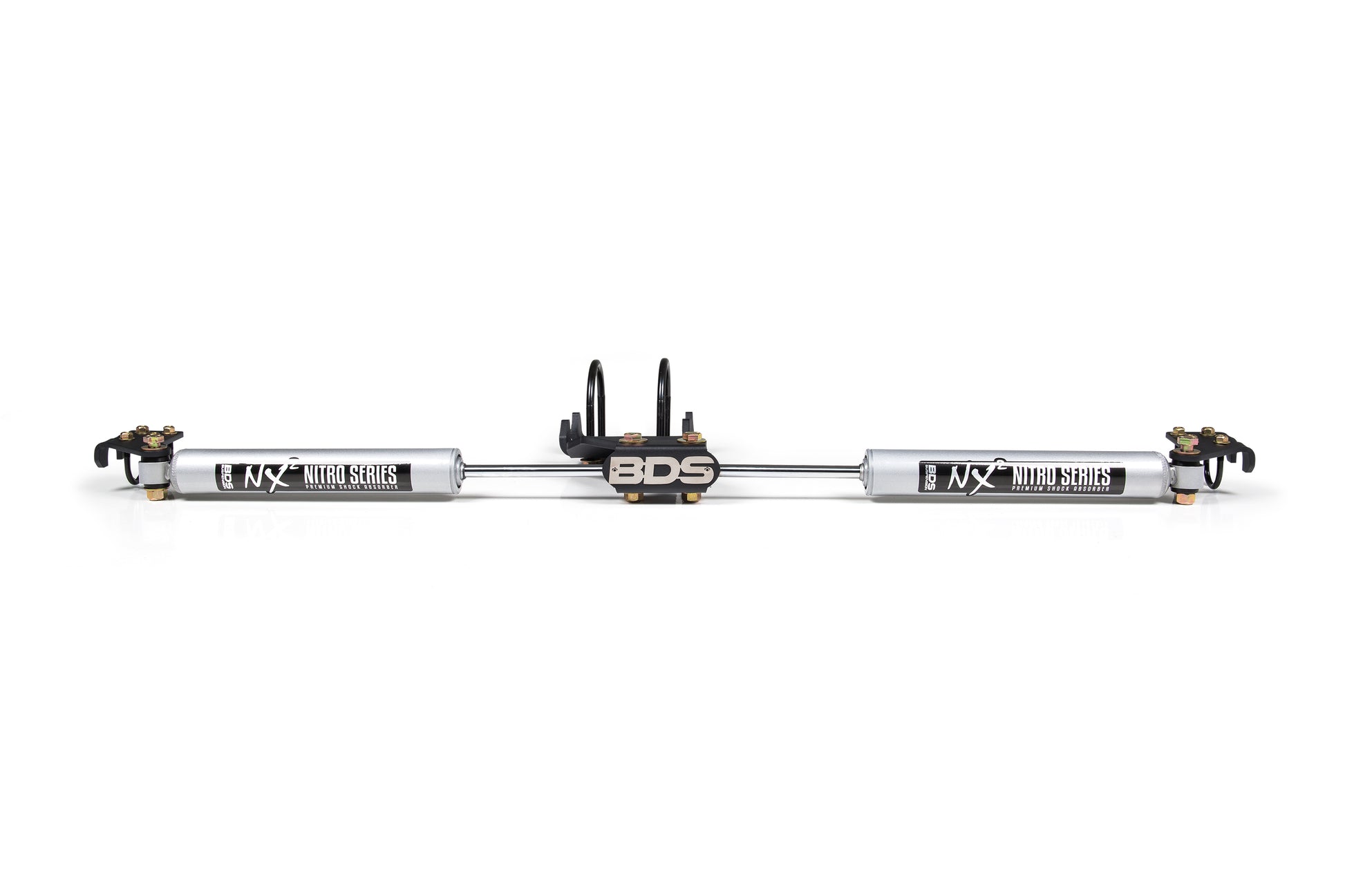 BDS Suspension Dual Steering Stabilizer Kit w/ NX2 Shocks | Ford F250/F350 Super Duty (05-22) 4WD - Trucks R Us