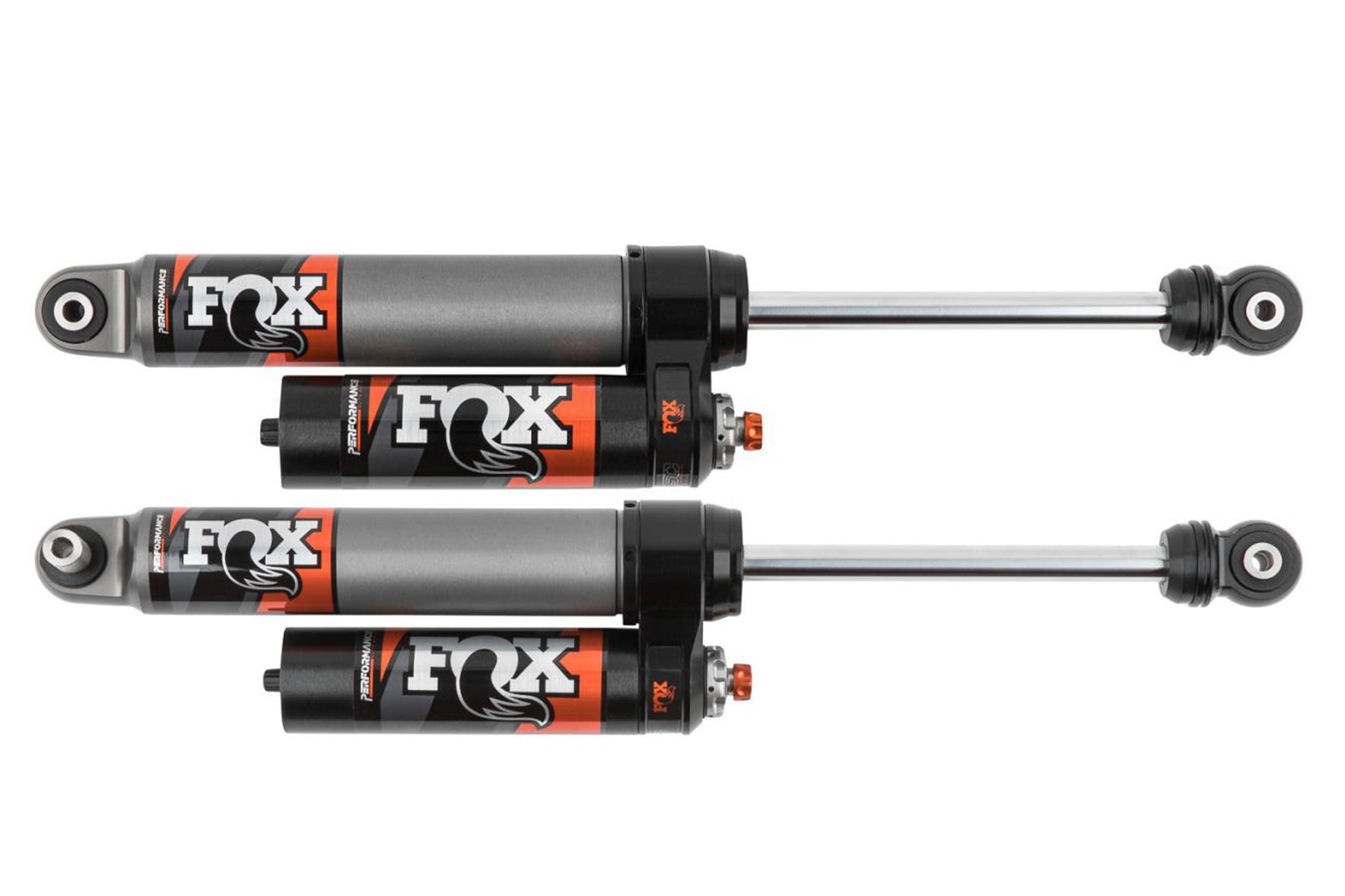 Fox Factory 2.5 Reservoir Rear Shocks Adjustable | Performance Elite | 2-3" Lift | Wrangler JL - Trucks R Us