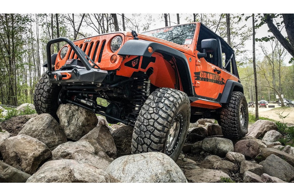 CrawlTek Rocker Guard | Jeep Wrangler JK 2 Door - Trucks R Us