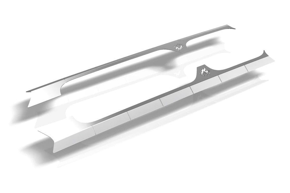 CrawlTek Rocker Body Cladding- Aluminum | Jeep Wrangler JL 4 Door - Trucks R Us