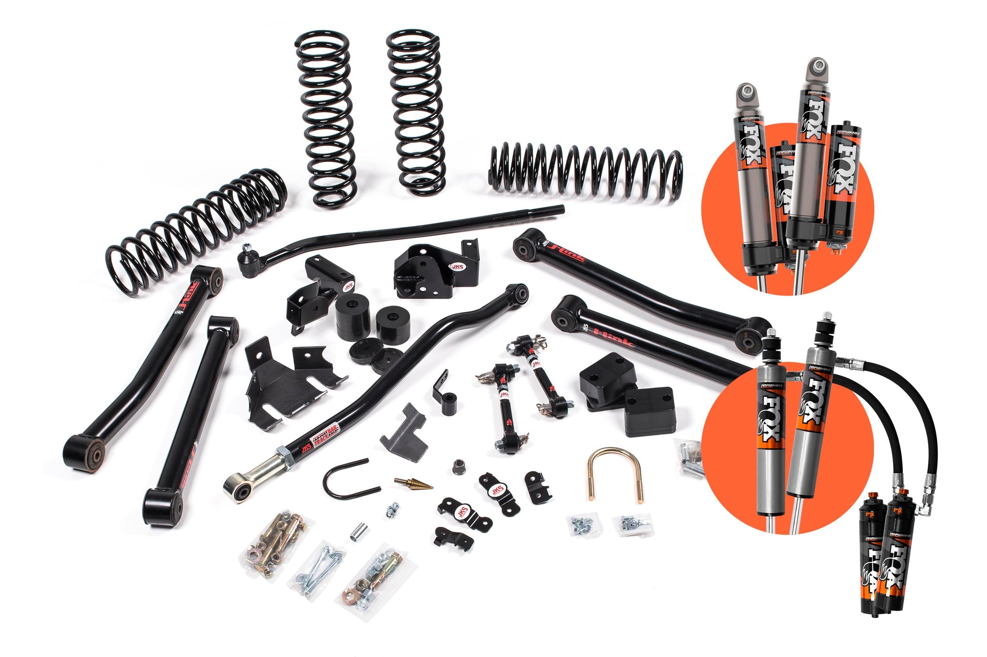 JKS 3.5" Lift Kit | J-Konnect | Wrangler JK 4-Door - Trucks R Us