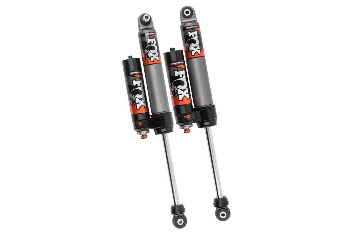 Fox Factory 2.5 Reservoir Rear Shocks Adjustable | Performance Elite | 3.5" - 4" Lift | Wrangler JL - Trucks R Us
