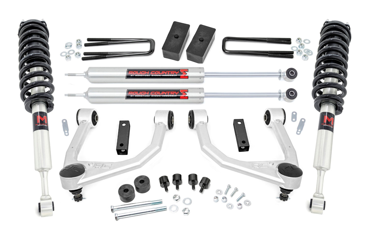Rough Country (76840) 3.5 Inch Lift Kit | M1 Struts/M1 | Toyota Tundra 2WD/4WD (2007-2021)