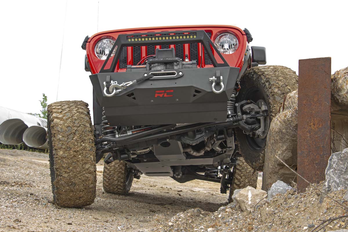 Rough Country (61950) 4 Inch Lift Kit | Long Arm | Vertex | Jeep Wrangler Unlimited 4WD (2018-2023)