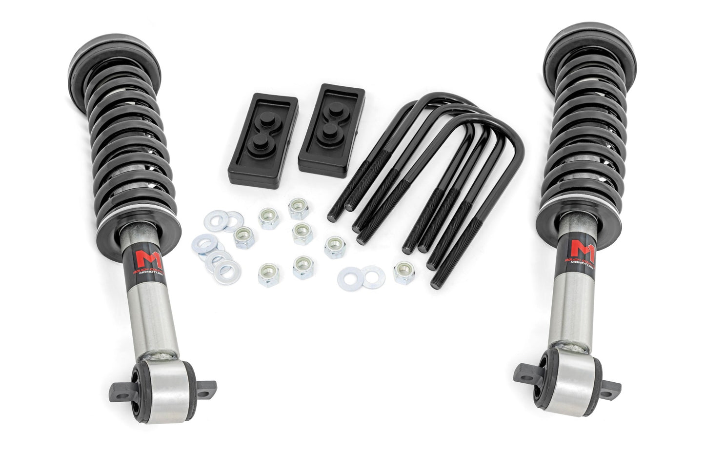 Rough Country (510040) 2.5 Inch Lift Kit | M1 Struts | Ford F-150 Tremor 4WD (2021-2023)
