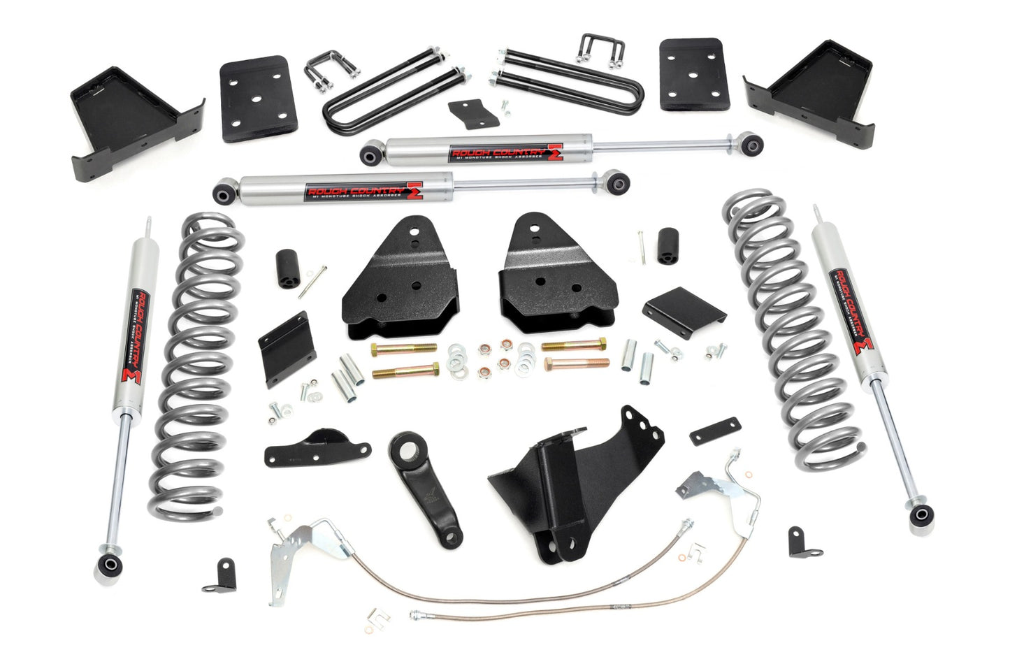 Rough Country (56640) 6 Inch Lift Kit | Gas | OVLD | M1 | Ford F-250 Super Duty 4WD (2011-2014)